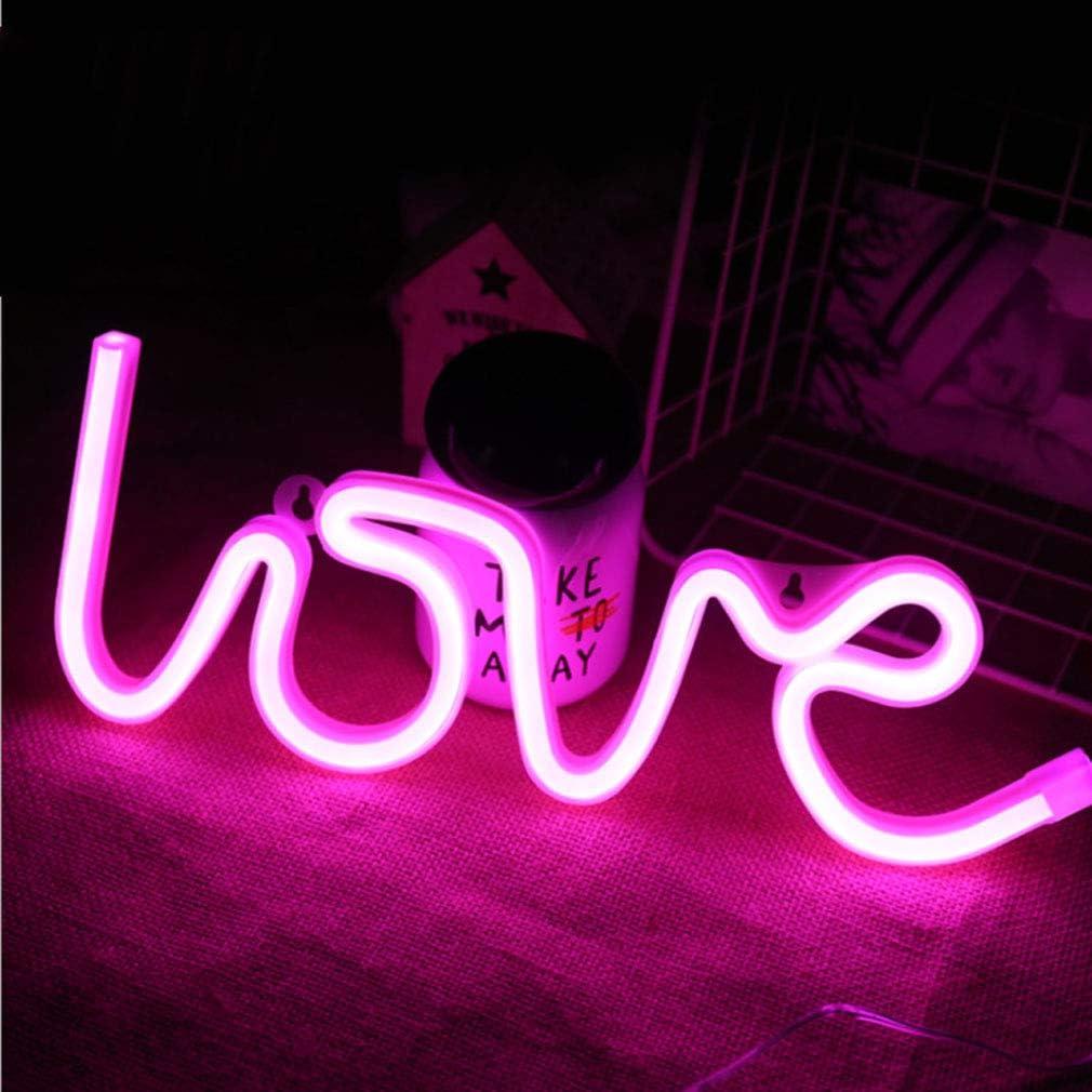 Letrero Neón - Love