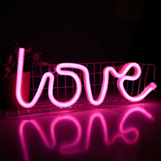 Letrero Neón - Love