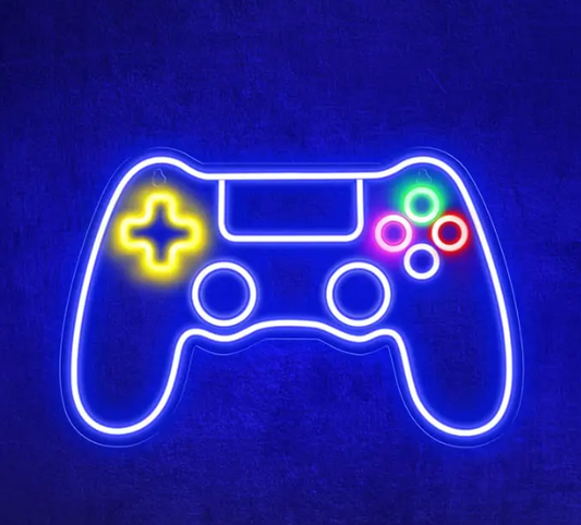 Letrero Neón - Control Videojuegos